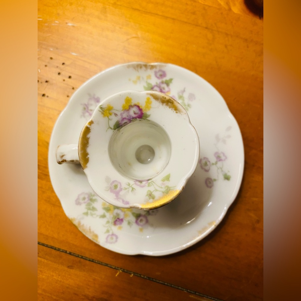 VINTAGE LIMOGES Candlestick ~ Haviland, France